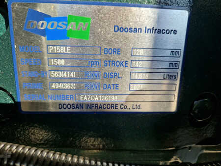 Power Generator 2022 Doosan UNUSED Teksan UK TJ440DW gen set 440kVA Doosan 8-cilinder (13)