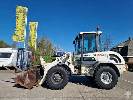 Kerekes rakodó 2008 Terex TL80 in nette staat (1)