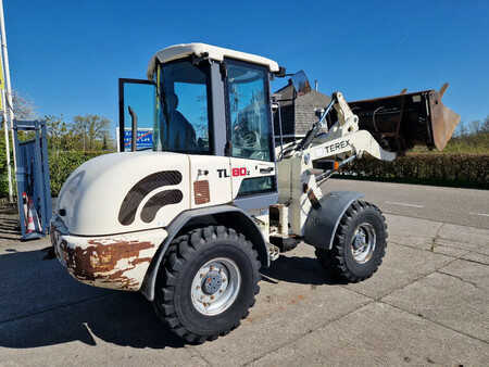 Kerekes rakodó 2008 Terex TL80 in nette staat (4)