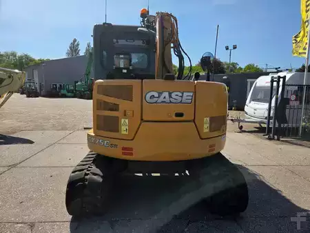 Mini pelle 2017 Case CX75C SR met draai/kantelstuk (28)