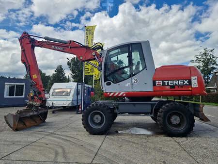 Terex TW160 met kantelbak van 1.98m.