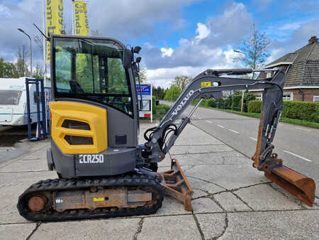 Mini excavators 2018 Volvo ECR25D met 2562 uur (21)