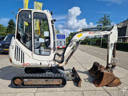 Minibagry 2011 Wacker Neuson 2003RD met nivelleersysteem (2)