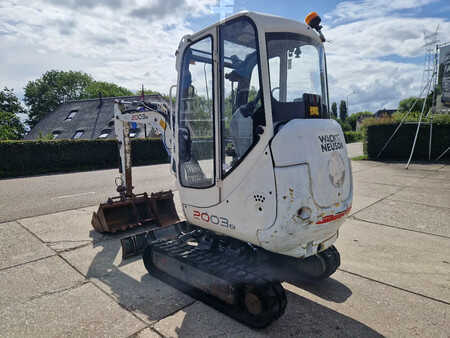 Minibagry 2011 Wacker Neuson 2003RD met nivelleersysteem (21)
