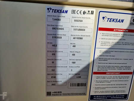 Power Generator 2022 Baudouin UNUSED Teksan UK TJ440BD gen set 440 kVA Baudouin 6-cilinder (14)