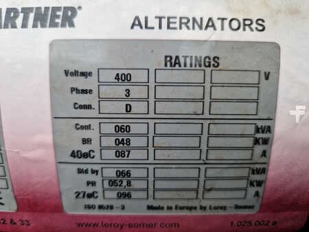 Power Generator 2016 Atlas Copco QAS 60 met Perkins motor (15)
