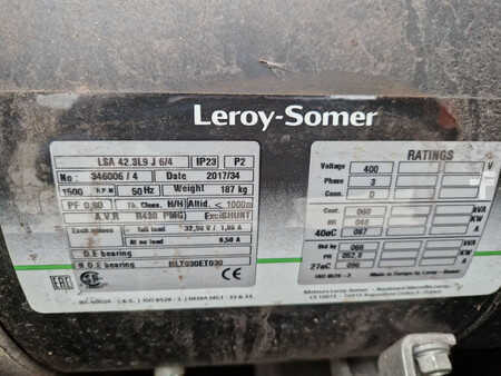 Power Generator 2017 Atlas Copco QAS60 60kVA met Leroy Somer generator (12)