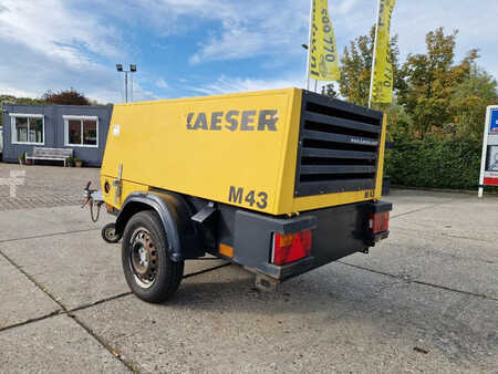 KAESER M43 met 1443 uur, 4.3m³