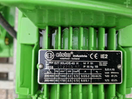 Pompfontijne BBA CL elektrische 380V. hogedrukpompen (2X)