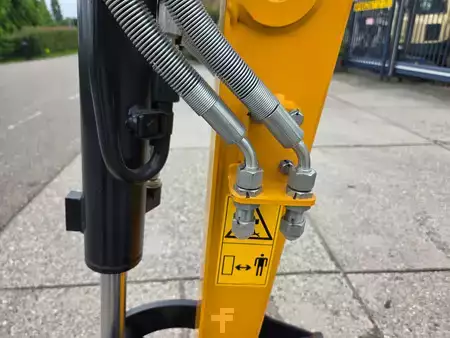 Mini-koparki 2024 Yuchaï U17 DEMOMODEL ALS NIEUW! (16)