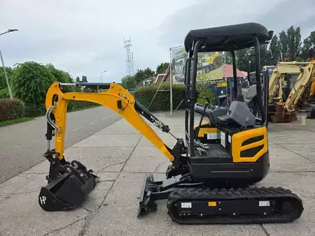 Mini-koparki 2024 Yuchaï U17 DEMOMODEL ALS NIEUW! (18)
