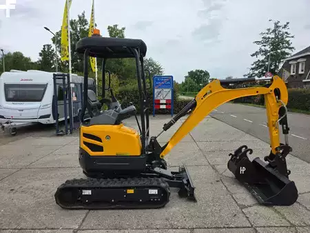 Mini-koparki 2024 Yuchaï U17 DEMOMODEL ALS NIEUW! (19)