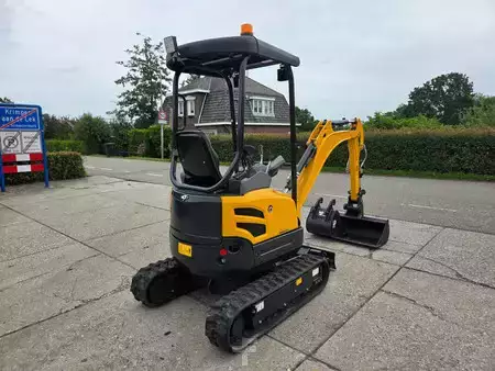Mini-koparki 2024 Yuchaï U17 DEMOMODEL ALS NIEUW! (4)