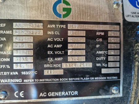 Stromgenerator 2022 Doosan Teksan TJ440DW generator 440kVA Doosan 8-cilinder  UNUSED (13)