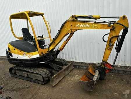 mini escavadeira 2014 Kubota KX61-3 Canopy (1)