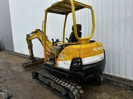mini escavadeira 2014 Kubota KX61-3 Canopy (2)