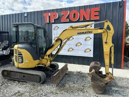 Mini excavadoras 2011 Komatsu PC35MR-3 (7)