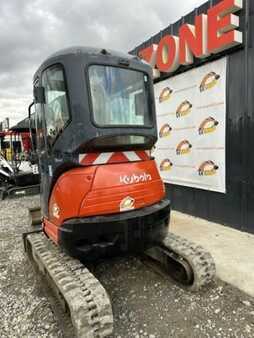 Kubota U25-3 Cabine à 18500 E HT