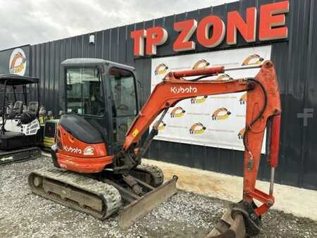 Kubota U25-3 Cabine à 18500 E HT