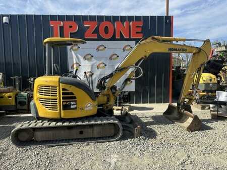 Komatsu PC55MR-3 à 22500 Euros HT