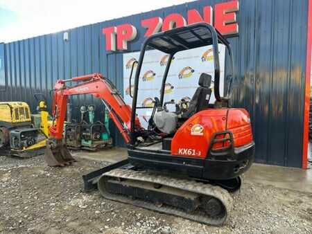 Mini kotrógép 2014 Kubota KX61-3 (2)