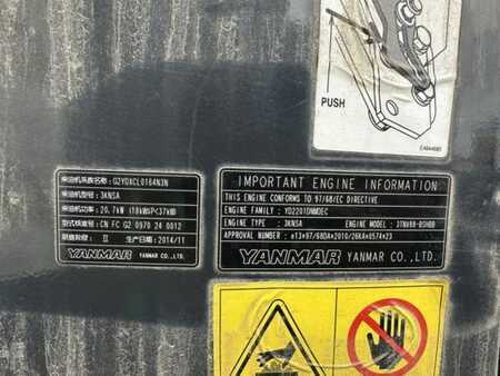 Mini excavadoras 2015 Hitachi ZX29U-3 (16)