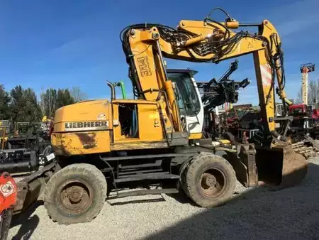 Mobilbagger 2006 Liebherr A314 (9)