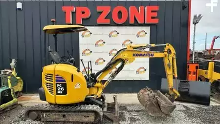Minibagry 2019 Komatsu PC26MR-3 (1)