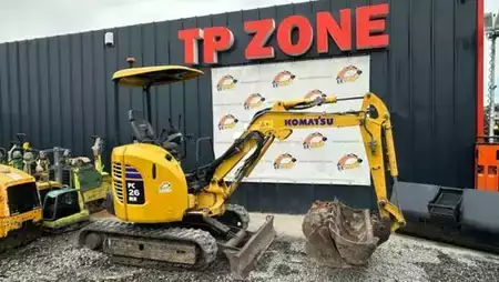 Minibagry 2019 Komatsu PC26MR-3 (11)