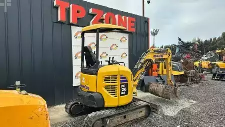 Minibagry 2019 Komatsu PC26MR-3 (19)