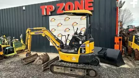 Minibagry 2019 Komatsu PC26MR-3 (2)
