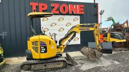 Minibagry 2019 Komatsu PC26MR-3 (9)
