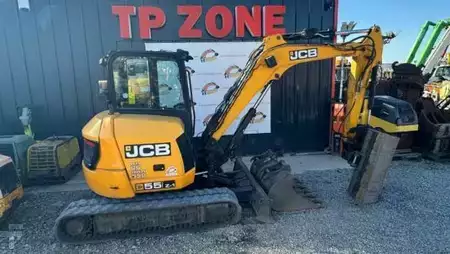 Mini kotrógép 2017 JCB 55Z-1 POWERTILT à 25 900 € HT (12)