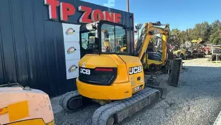 Mini kotrógép 2017 JCB 55Z-1 POWERTILT à 25 900 € HT (14)