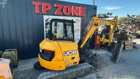 Mini kotrógép 2017 JCB 55Z-1 POWERTILT à 25 900 € HT (18)