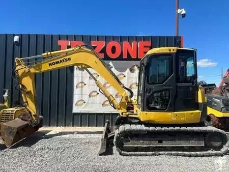 Minibagger 2011 Komatsu PC80MR-3 à 28 500 € HT (18)