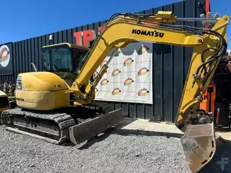 Minibagger 2011 Komatsu PC80MR-3 à 28 500 € HT (19)