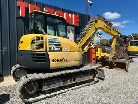Minibagger 2011 Komatsu PC80MR-3 à 28 500 € HT (3)
