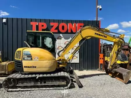 Minibagger 2011 Komatsu PC80MR-3 à 28 500 € HT (7)