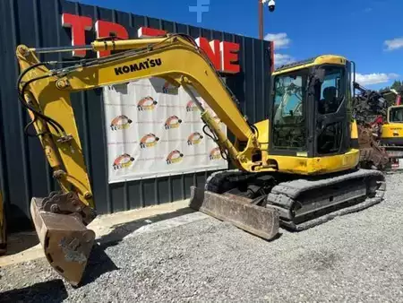 Minibagger 2011 Komatsu PC80MR-3 à 28 500 € HT (8)