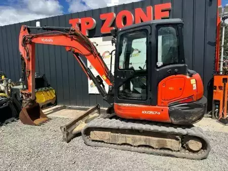 Mini kotrógép 2010 Kubota KX057-4 (6)
