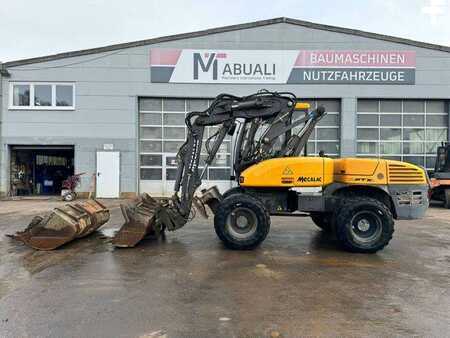 Mobil gravemaskin 2014 Mecalac 12 MTX Mit 5 Löffeln und Eine Gabel (2)