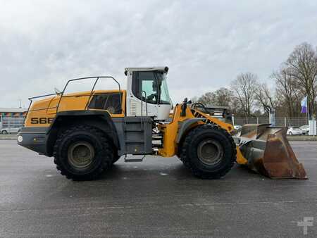 Chargeuse sur pneus 2015 Liebherr L 566 / BJ. 2015 / 11.000H/Klima/ZSA/WAAGE (6)