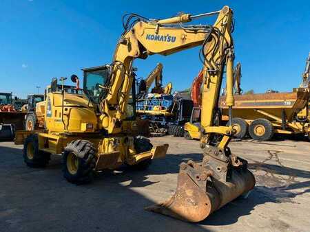 Mobilbagger 2012 Komatsu PW118 MR - 8 **BJ 2012 *8980H/Alle Leitungen /SW (7)