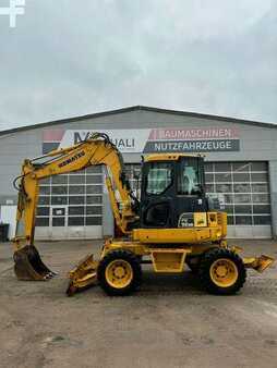 Mobilbagger 2008 Komatsu PW98 MR-6 **BJ 2008 *10550H/Alle Leitungen /SW (2)