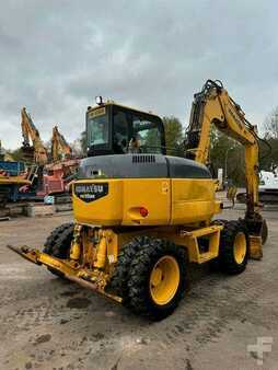 Mobilbagger 2008 Komatsu PW98 MR-6 **BJ 2008 *10550H/Alle Leitungen /SW (6)