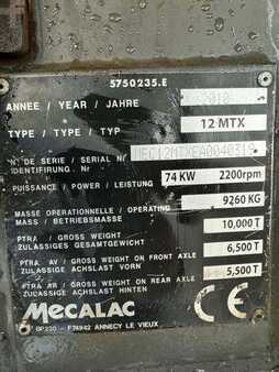 Mecalac 12 MTX Mit 4Löffeln und Eine Gabel