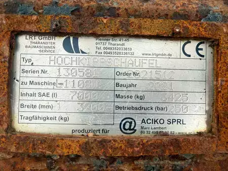Ładowarki kołowe 2021 Volvo L 120 H - Hochkippschaufel - BJ. 2021 (6)