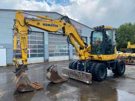 Mobilbagger 2016 Komatsu PW98 MR - 10**BJ 2016 *9000H/Alle Leitungen /SW (2)