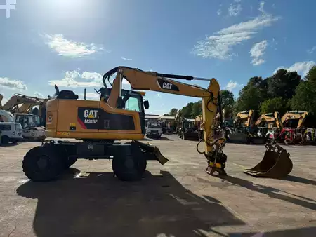 Pyöräkaivinkoneet  2017 Caterpillar M 315 F //BH. 2017/11573H/ZSA/Rototilt/SW (6)
